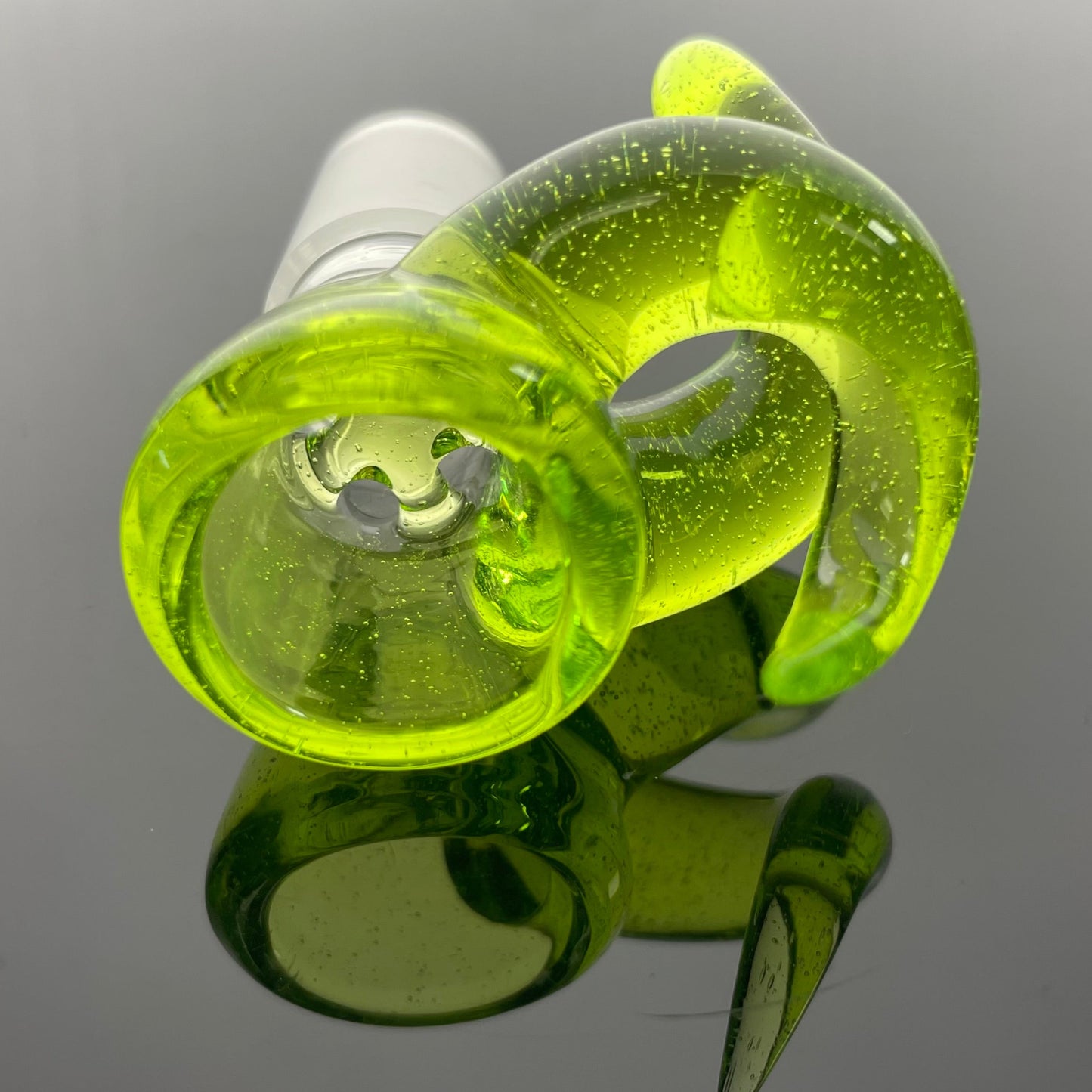 Gore Glass 18mm 4 Hole Dual Horn Bowl - 2