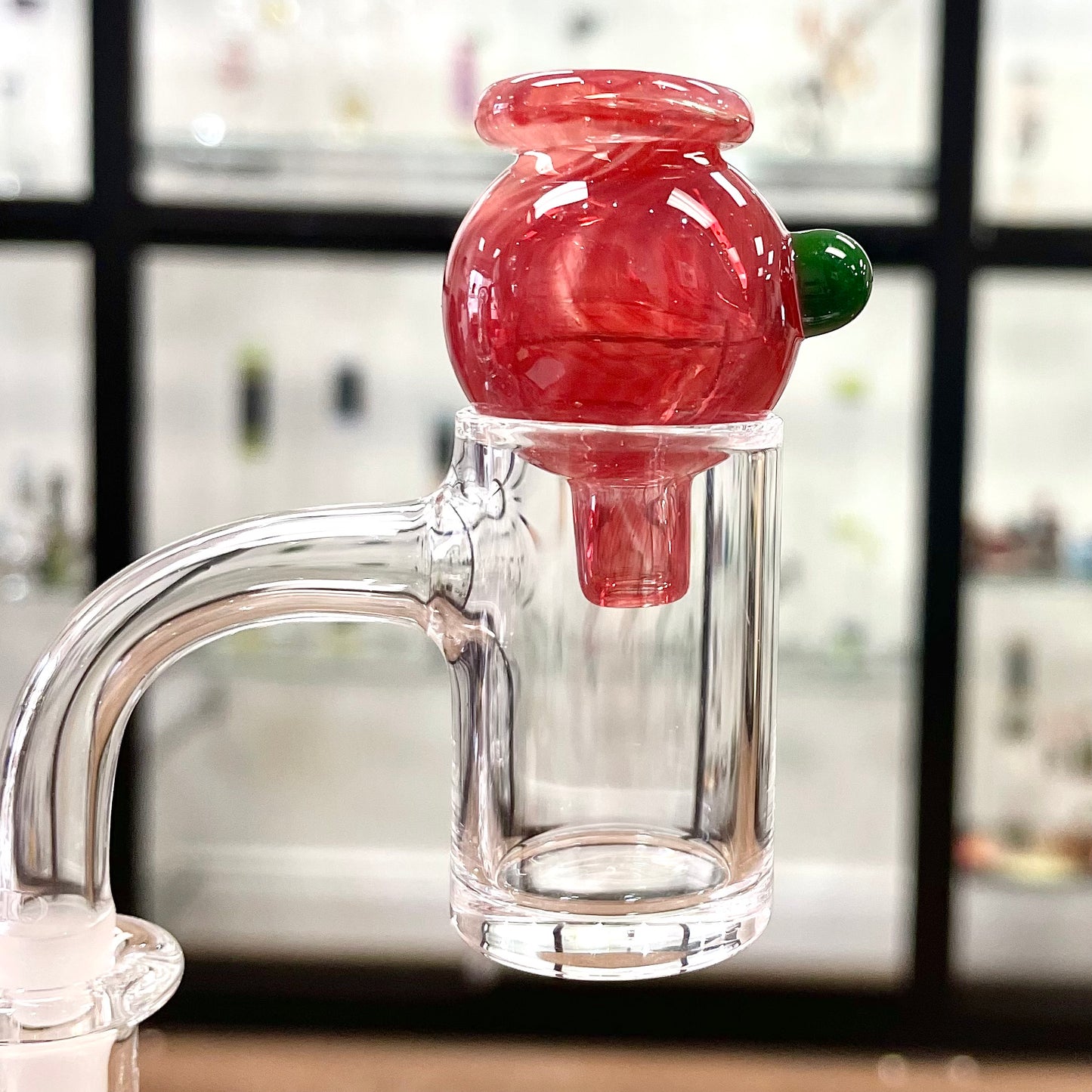 Unbranded Red Swirl Bubble Cap