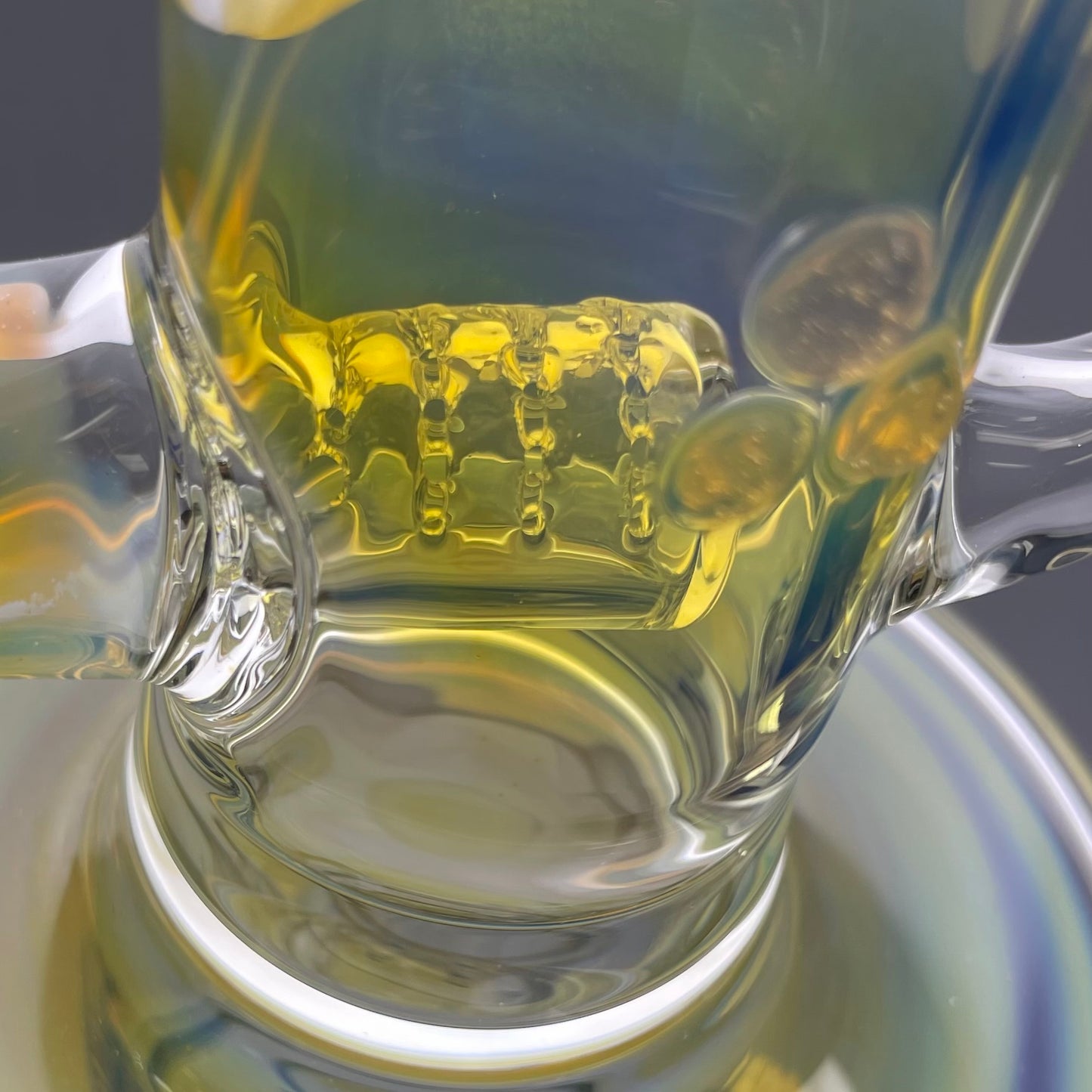 Green Belt Colour Accented Fume Inline Drain Tube - Purple People Eater