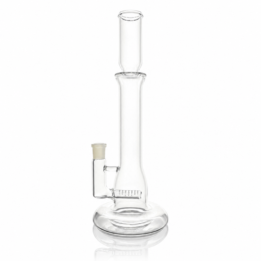 Mastah Glass 18mm Clear Hollowfoot Stemline