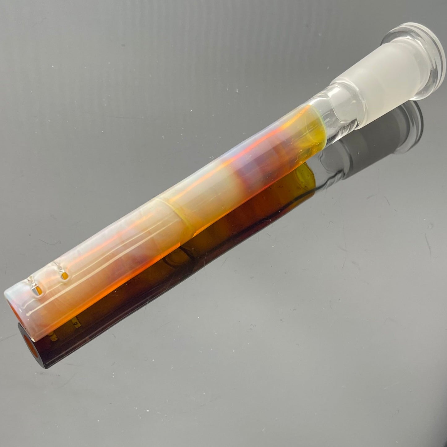 Philip Legge Medium Beaker w/ Colour Accents - Amber Purple