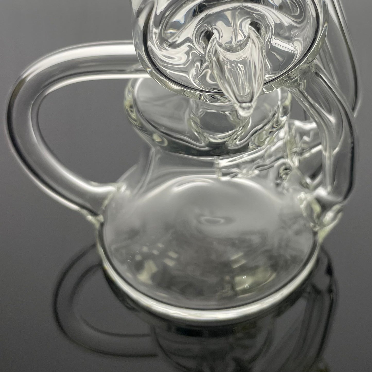 Mimzy Colour Accented Full Scroller Recycler - 14mm