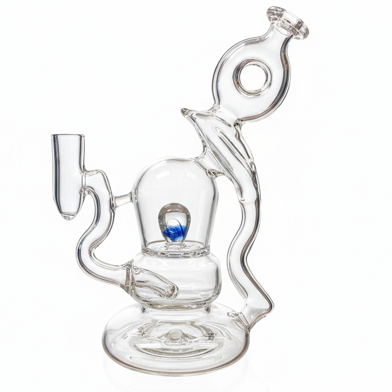 Mastah Glass 14mm 6 Hole Disk Recycler