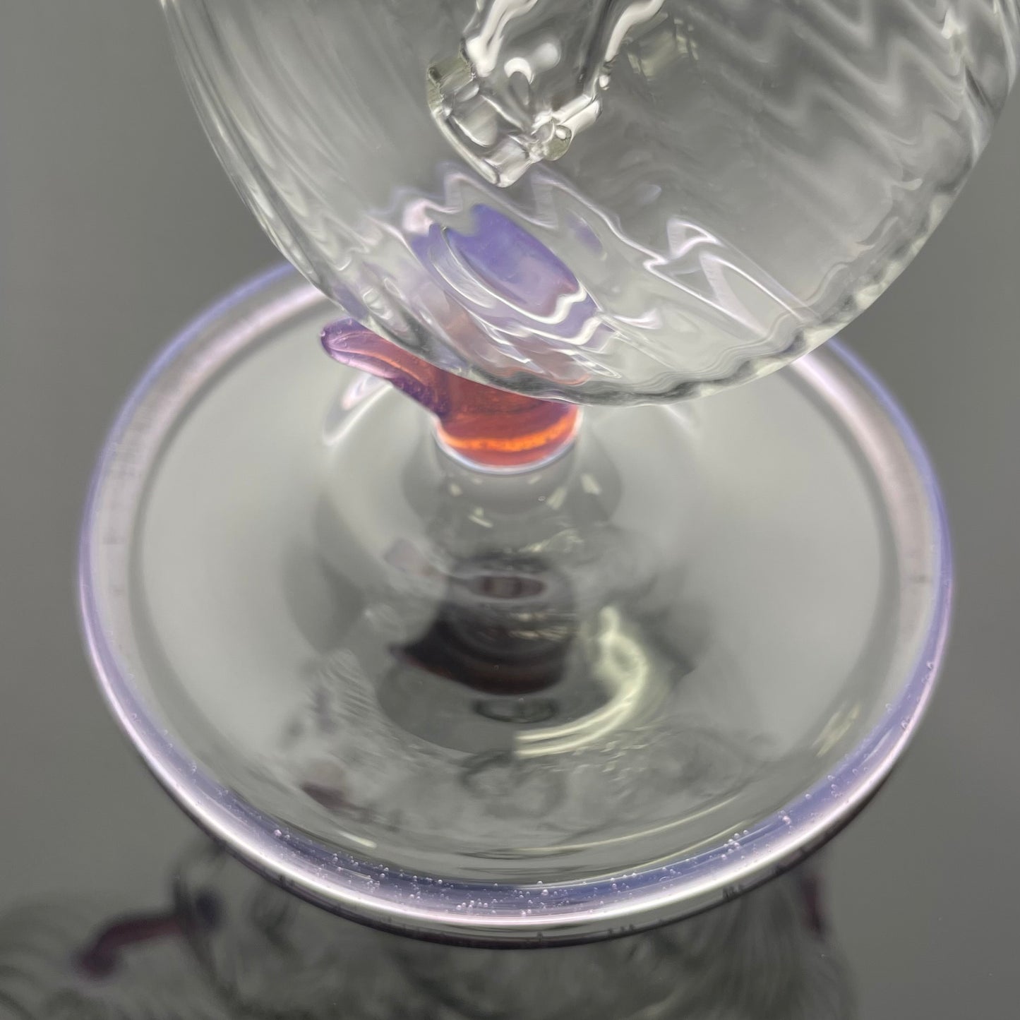 Gibson's Triple Bubbler w/ Pink Slyme Accents