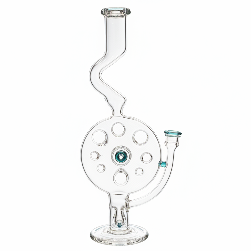 Blazed Swiss Style Tube - Atomic Stardust w/ Electric Kumquat & Blu-V