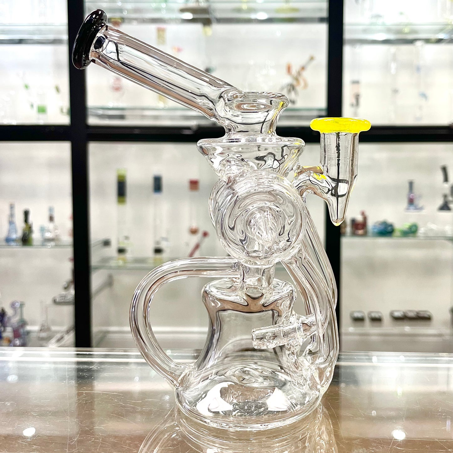 Mimzy Colour Accented Full Scroller Recycler - 14mm