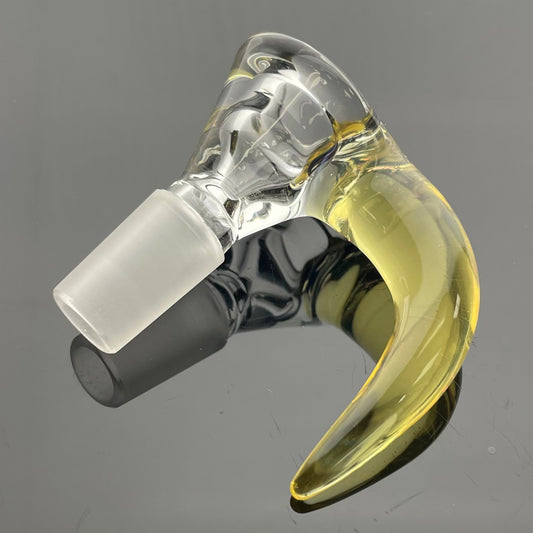 Green Belt Clear Horn Bowl 14mm 1 Hole