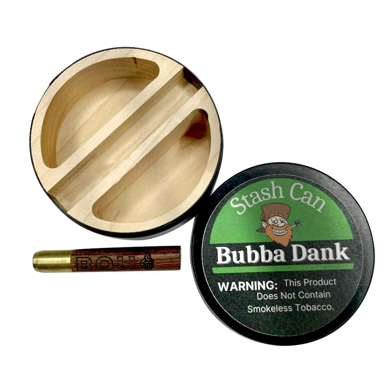 Bad Ash Bubba Dank Chew Can Dugout