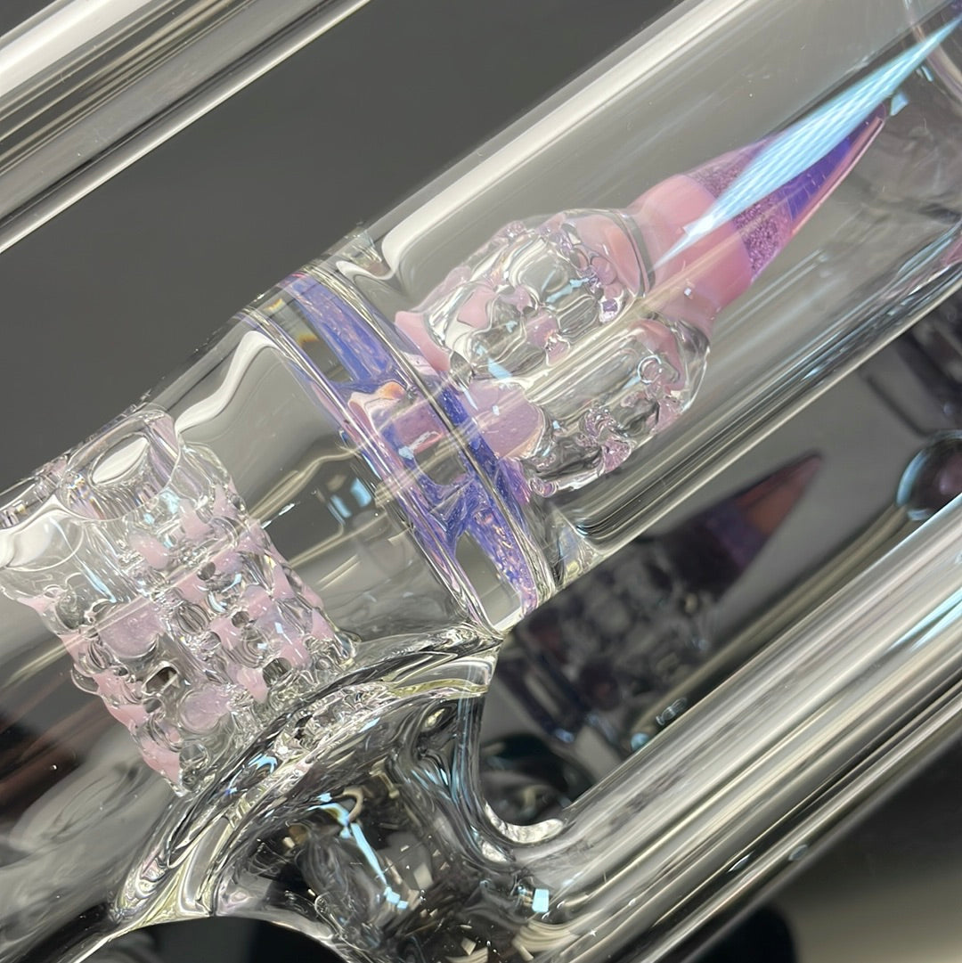 Blazed 44mm 3 Line Tree Tube w/ Inv 4 & Opal - Pink Mix