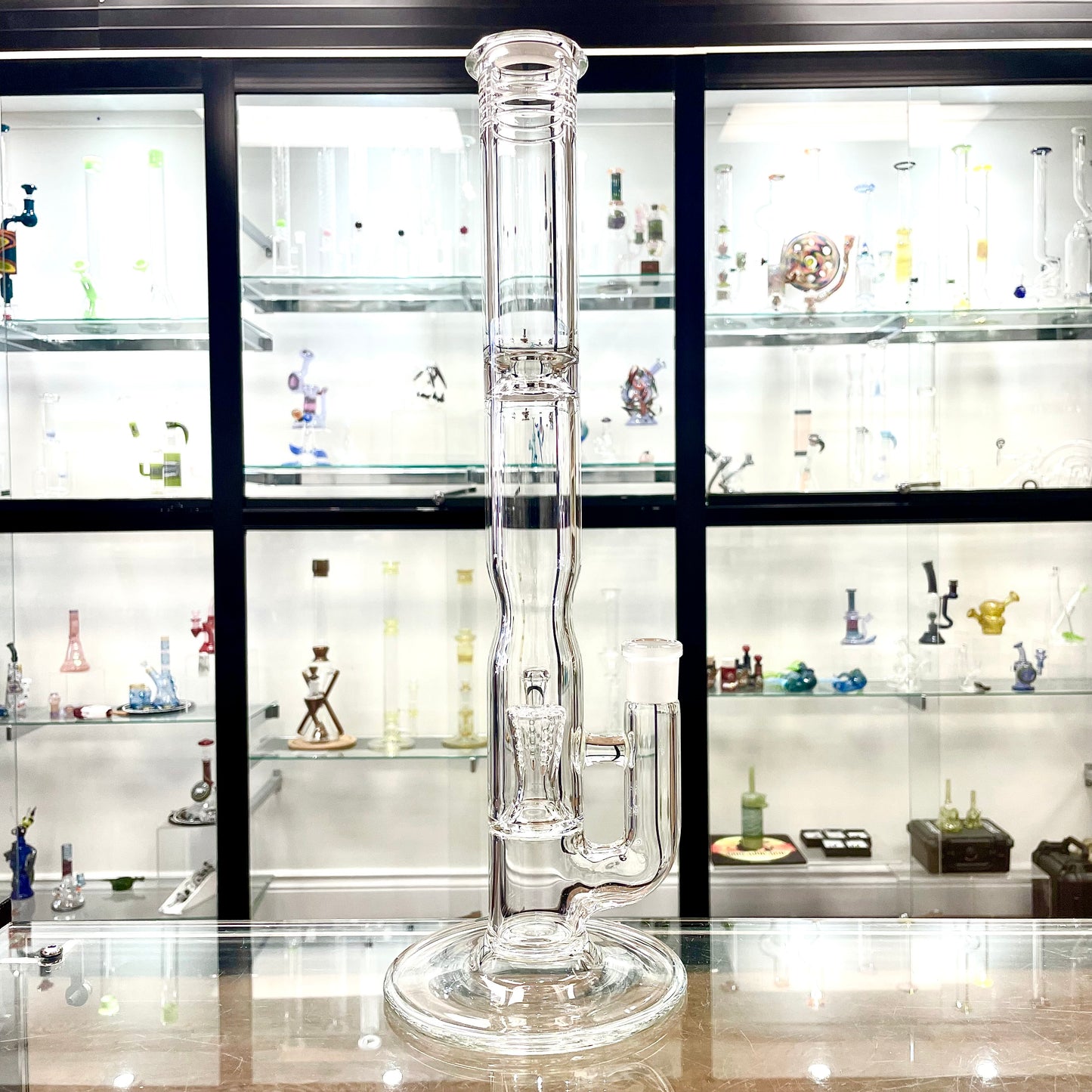 Jamms Natty Perc Straight Tube - Clear