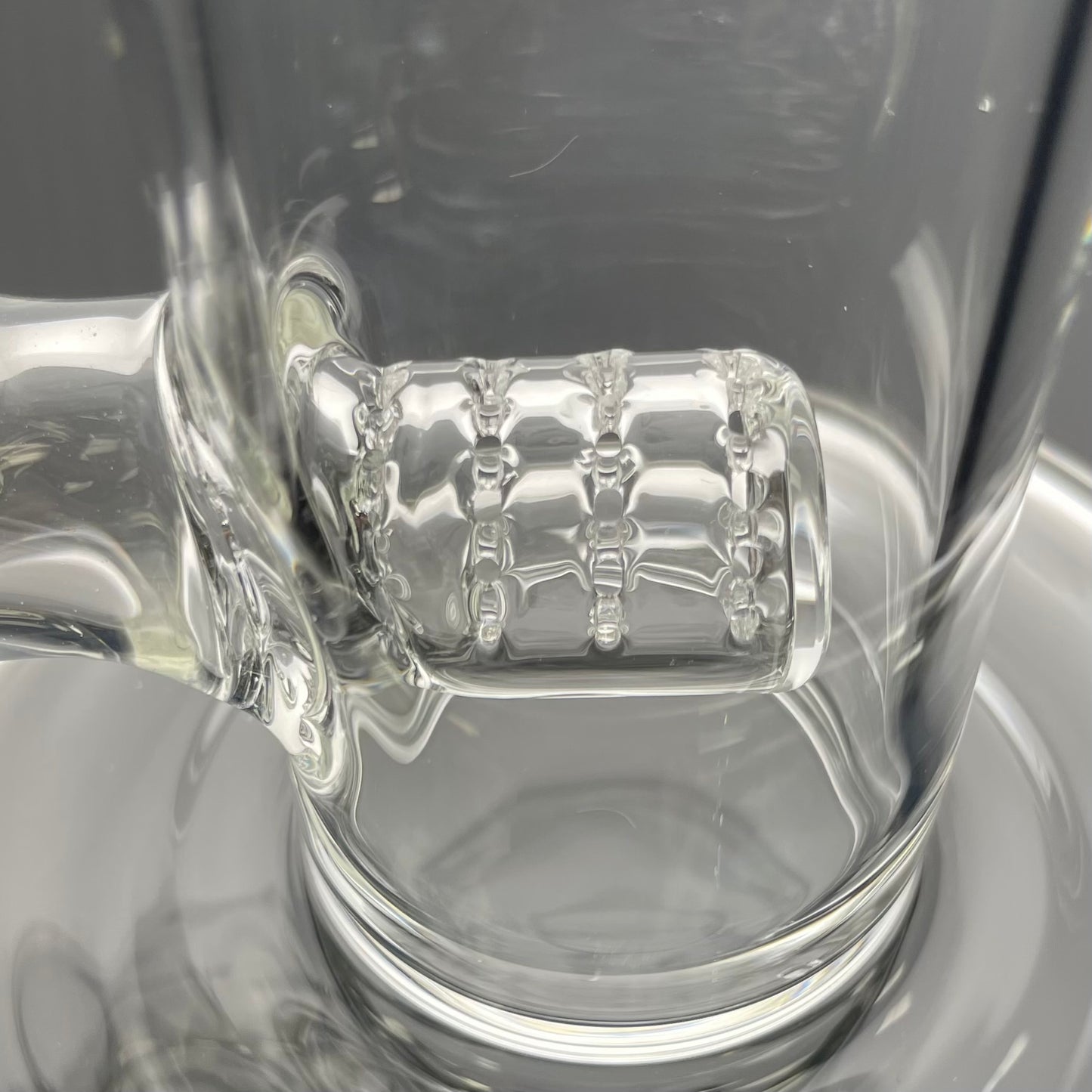 Green Belt 13” Stemline w/ Crushed Opal Marble Splash Guard Straight Tube