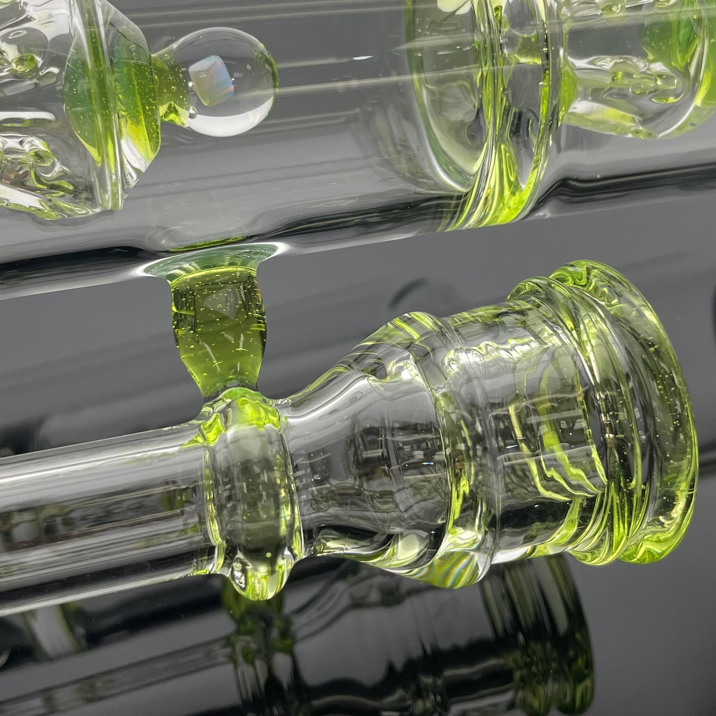 Blazed 44mm 3 Line Tree Tube - Slyrm Accents w/ Opals