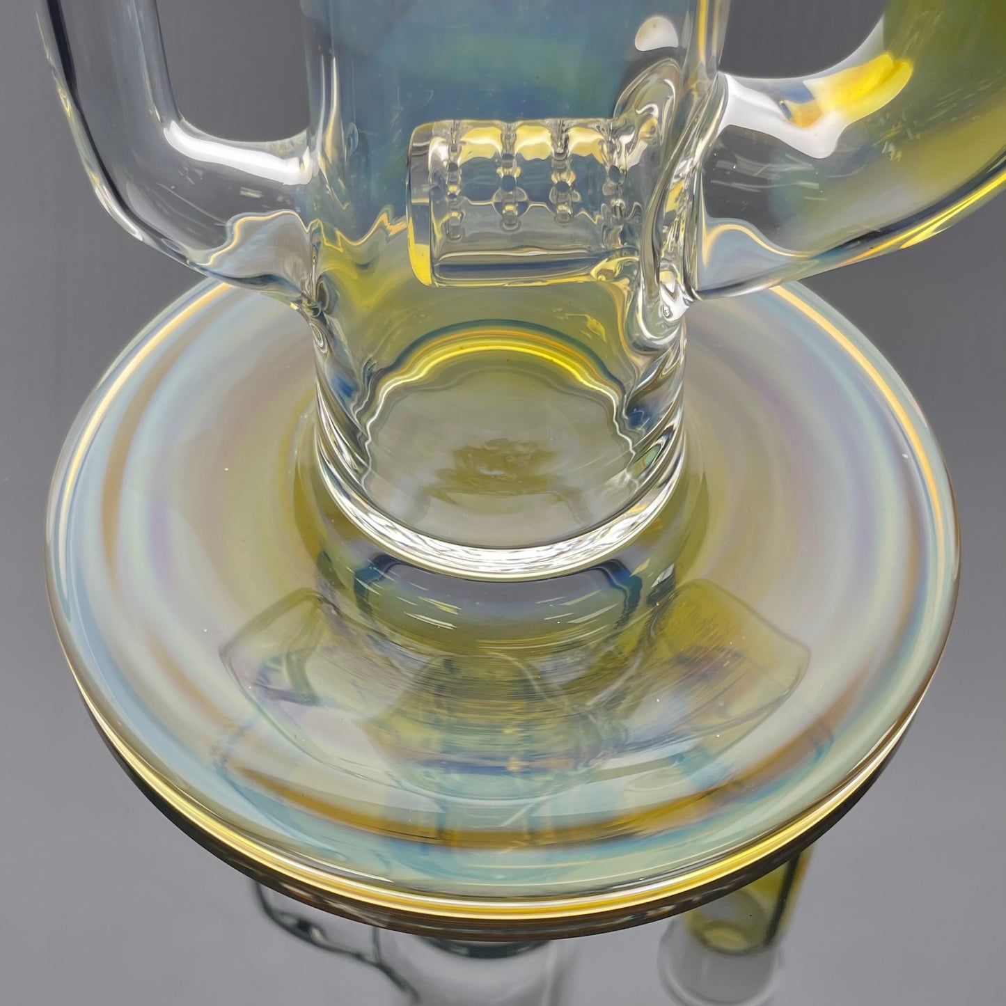 Green Belt Colour Accented Fume Stemline Drain Tube - Green Opal