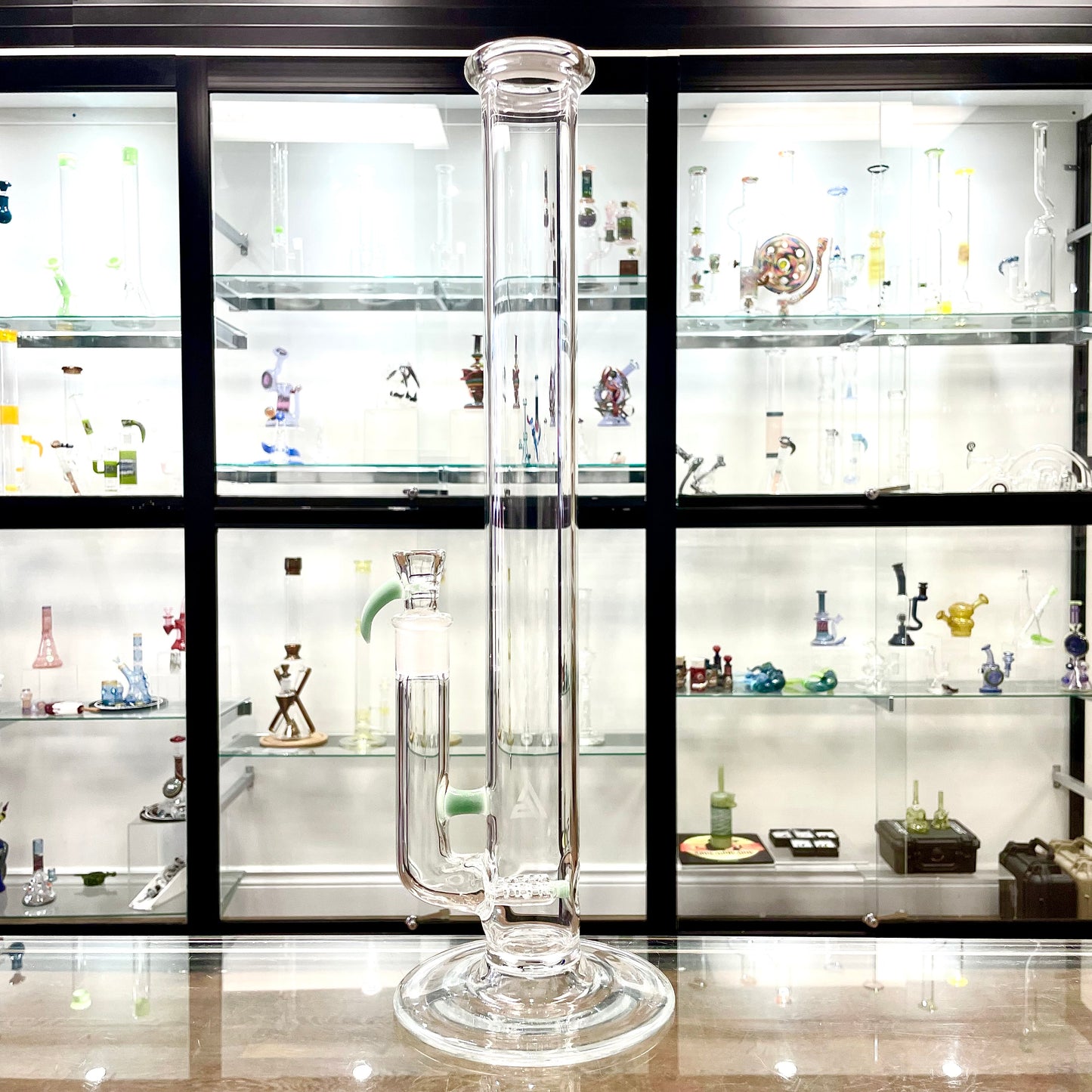 Gore Glass 44mm Partial Colour Accented Dual Stem