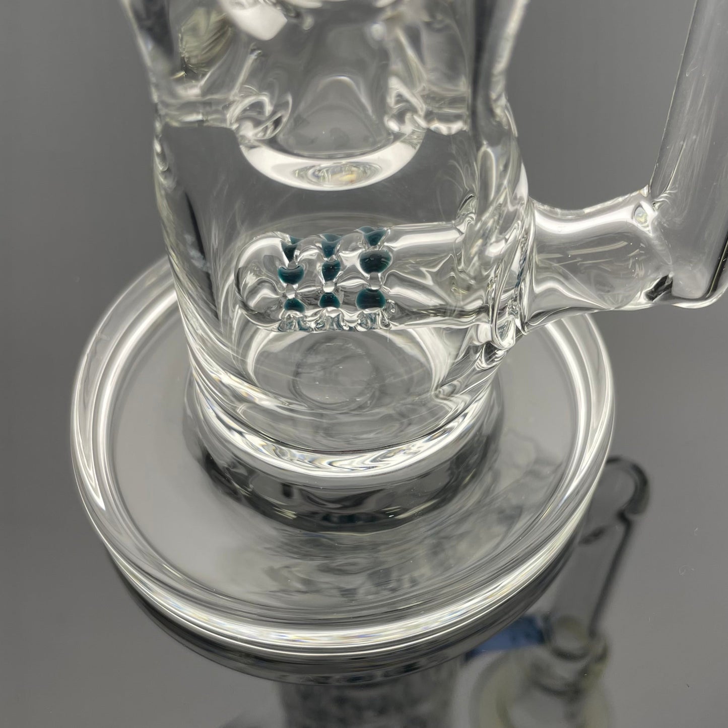 Mimzy Colour Accented Fab Rig w/ Bent Neck - 14mm