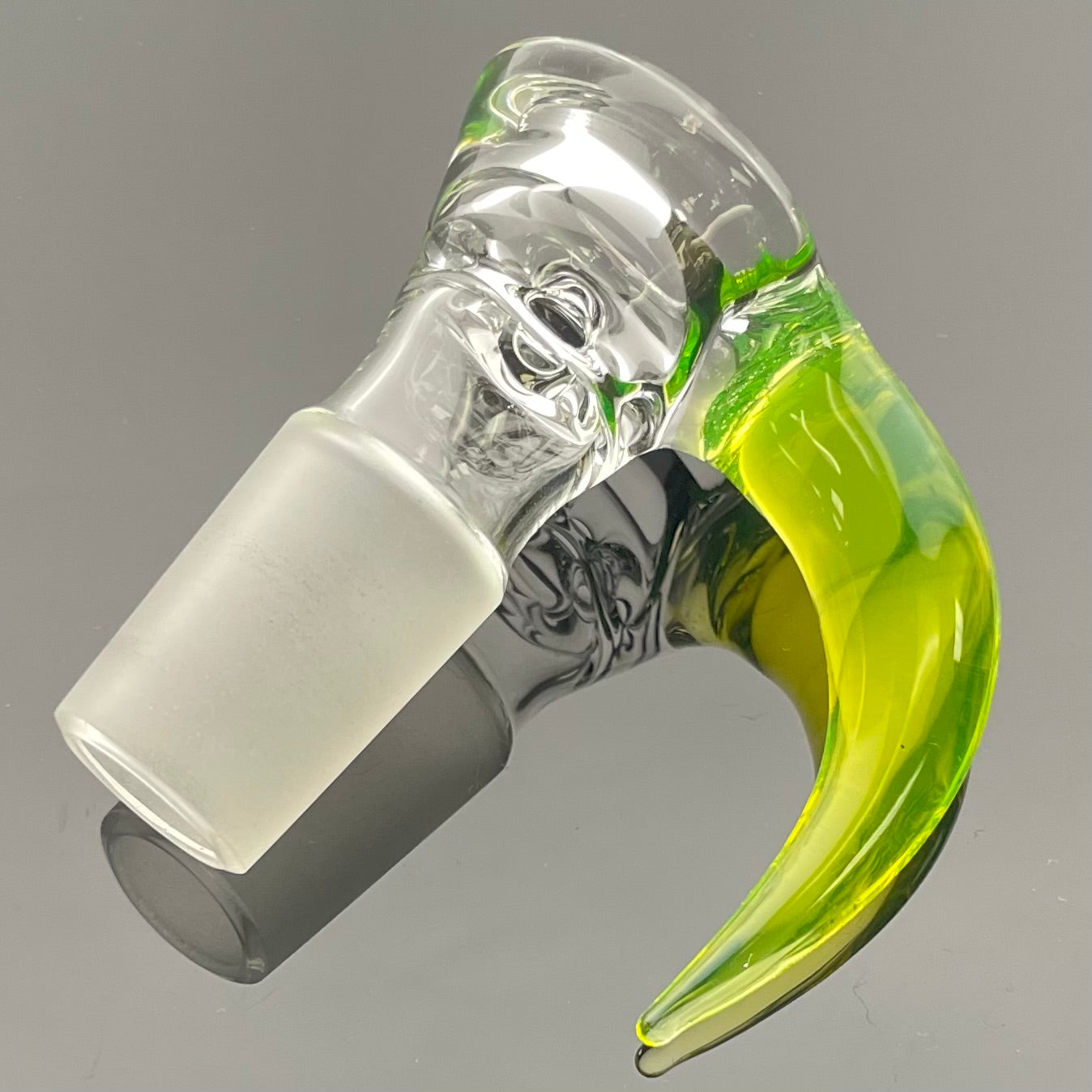 Green Belt Clear Horn Bowl 18mm 4 Hole