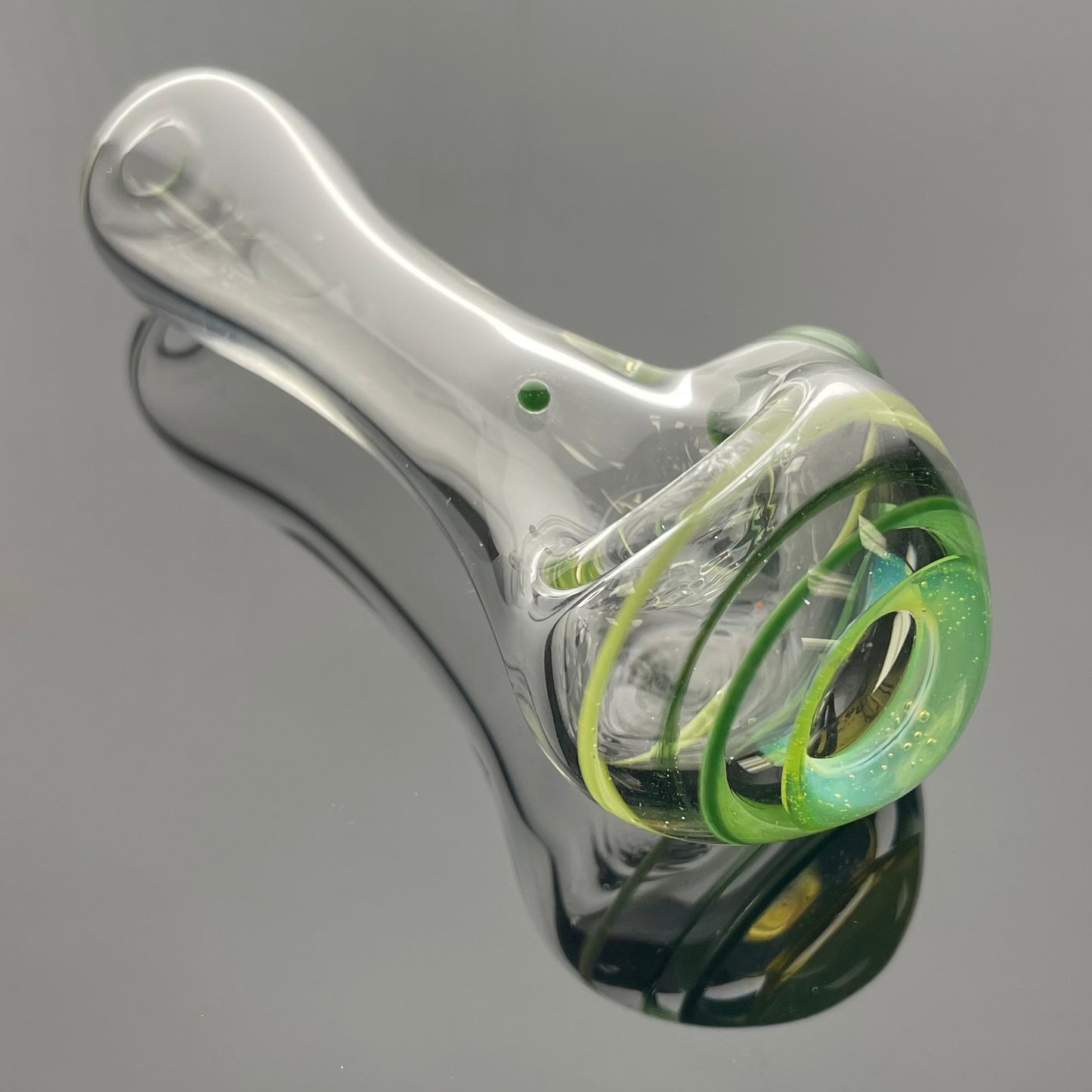 Skullfish 4" Clear 3D Optics Spoon w/ Colour Accents