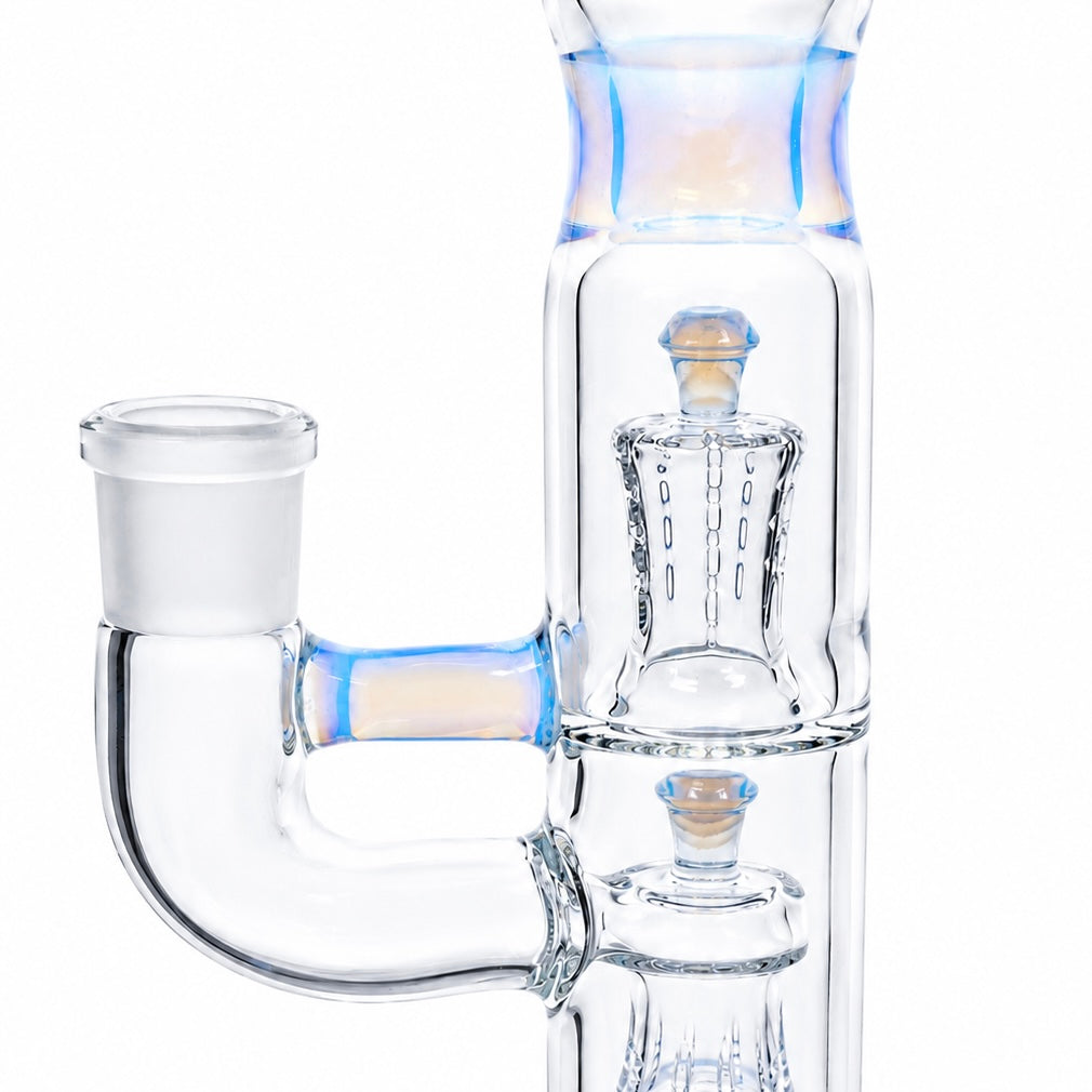 Jamms Full Accent Double Diamond Tube w/ Colour Band - Moonstone