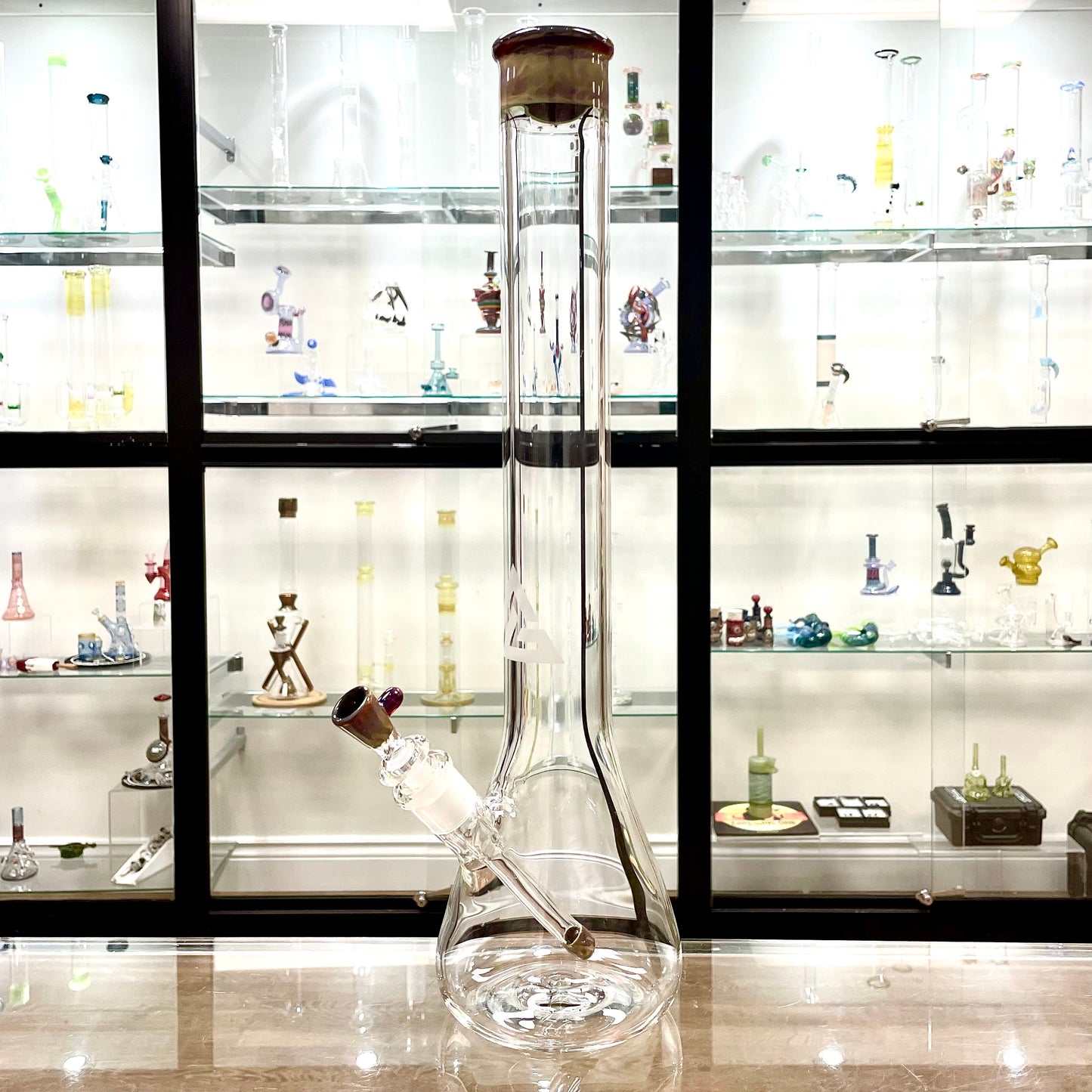 Gore Glass 17" - 19" 50mm Partially Accented Beaker