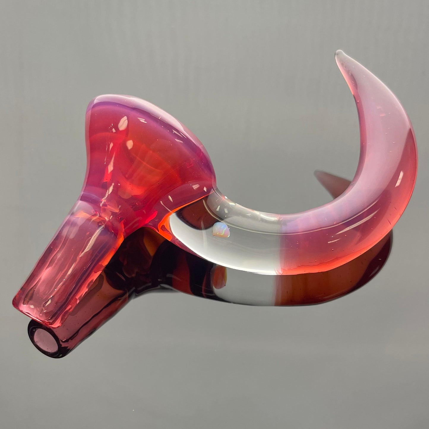 Kobb 14mm Fully Worked Bowl w/ Opal - #49