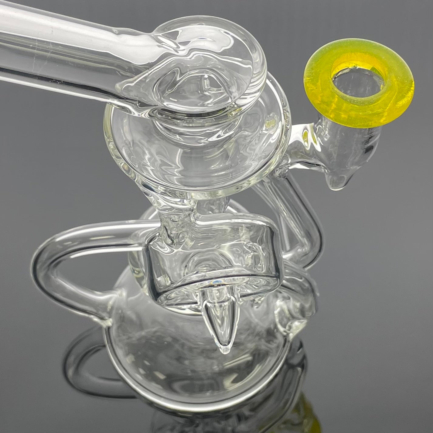 Mimzy Colour Accented Full Scroller Recycler - 14mm