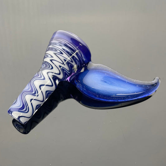 Mooks Glass 14mm 1 Hole Fully Worked Rewig Bowl - #3