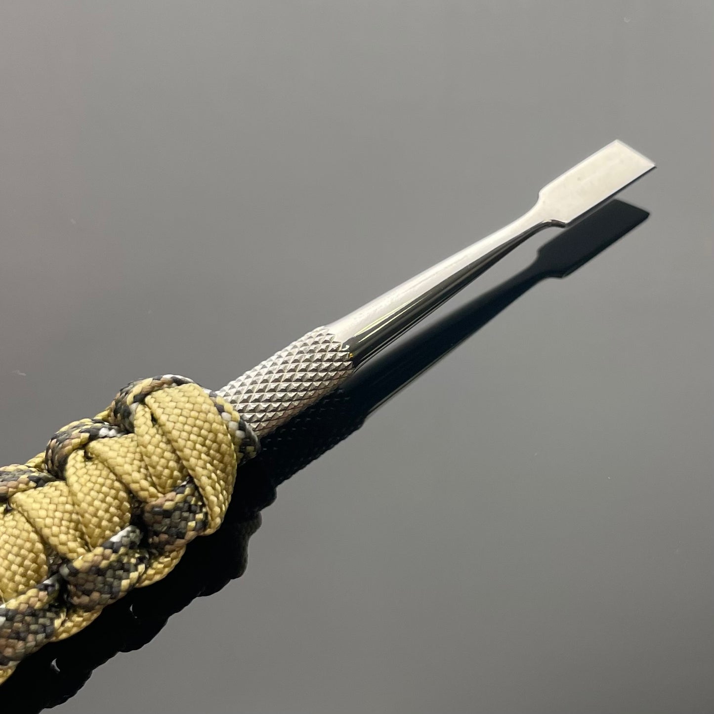 Dabbaratus Stainless Steel Wrapped Dabber w/ Chisel Tip - Various Colours