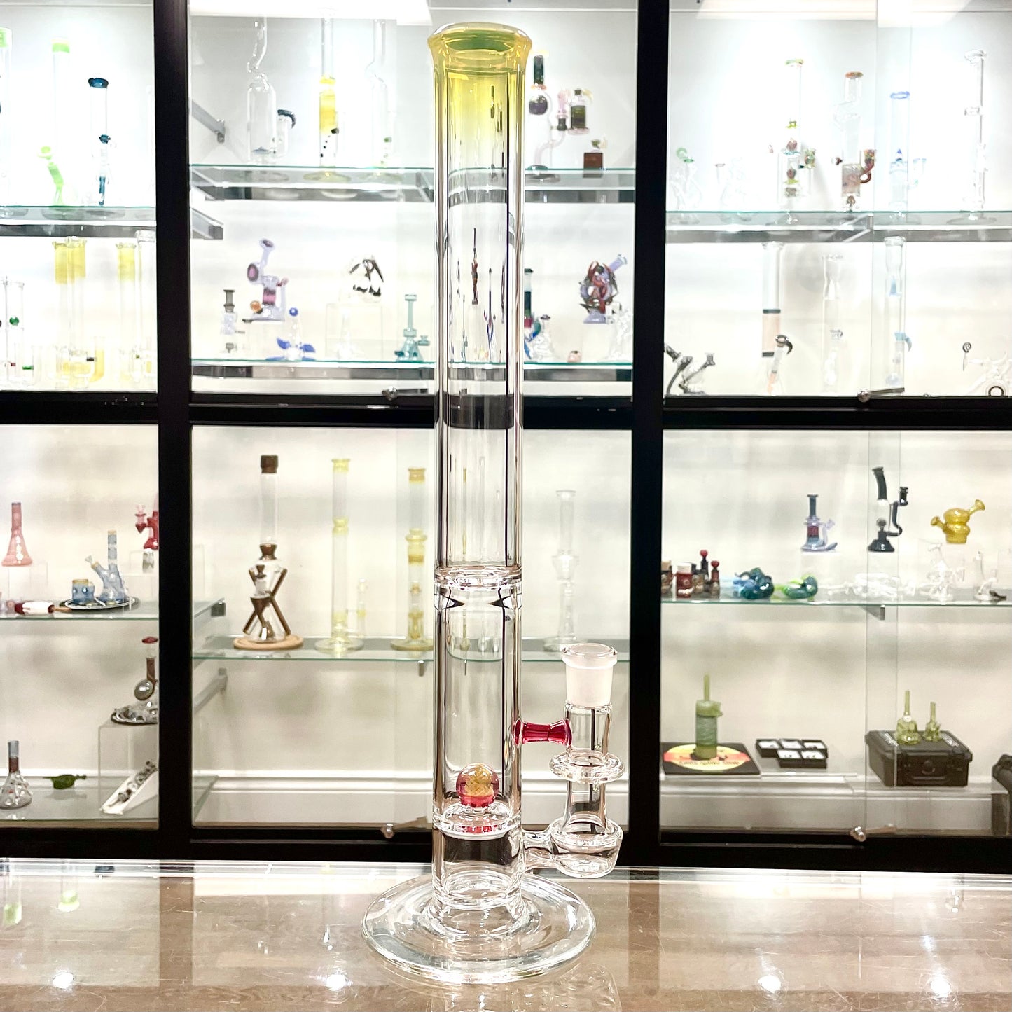 Discobox Natty Perc Straight Tube w/ Fume Mouth - #7