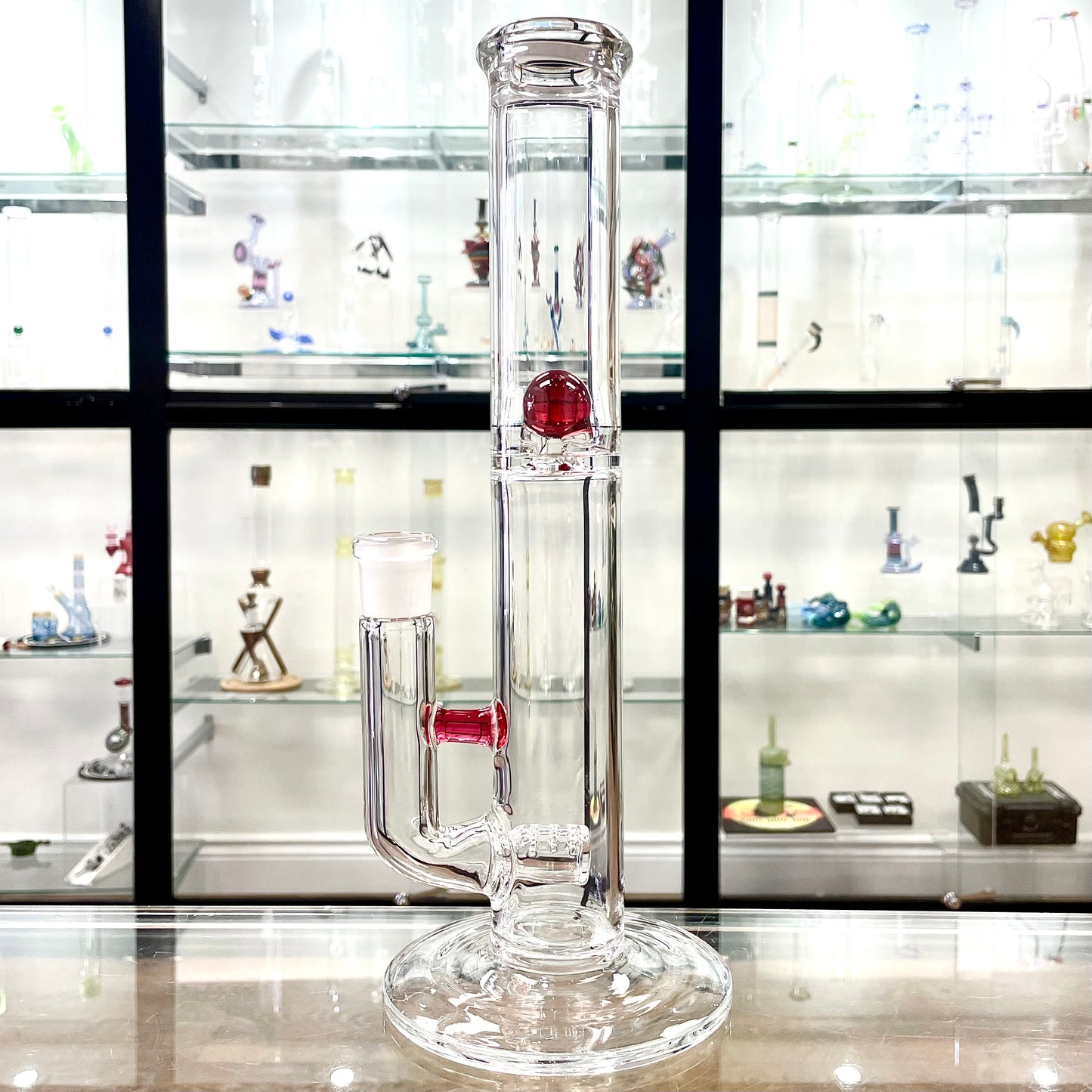 Green Belt 12"- 14” Stemline w/ Marble Splash Guard Straight Tube