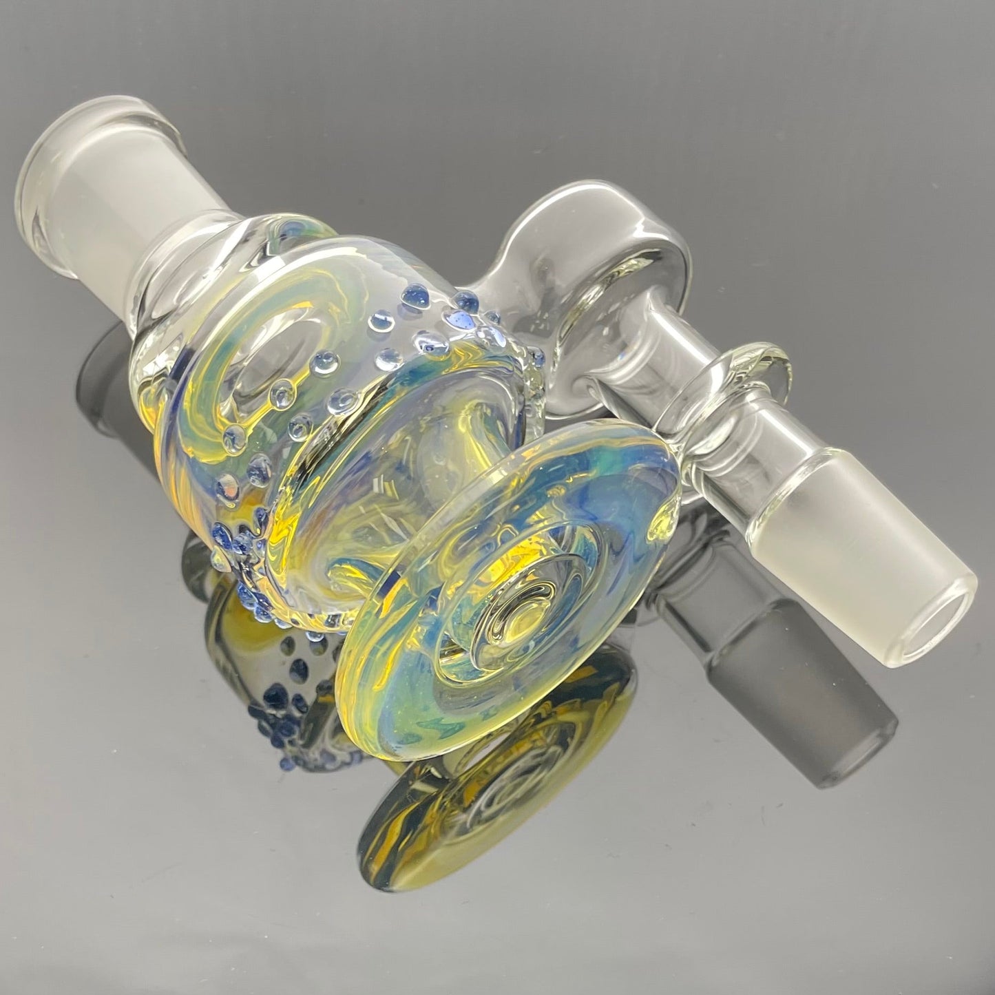 Discobox 18mm 90 Degree Fumed Ash Catcher