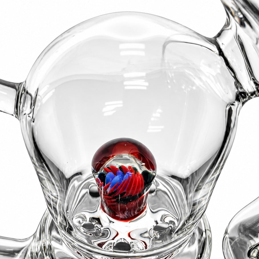Mastah Glass 14mm 6 Hole Disk Recycler