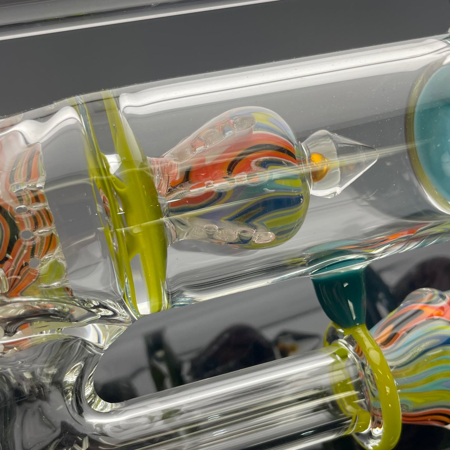 Blazed Worked 44mm 3 Line Tree Cycler Tube - Coogi