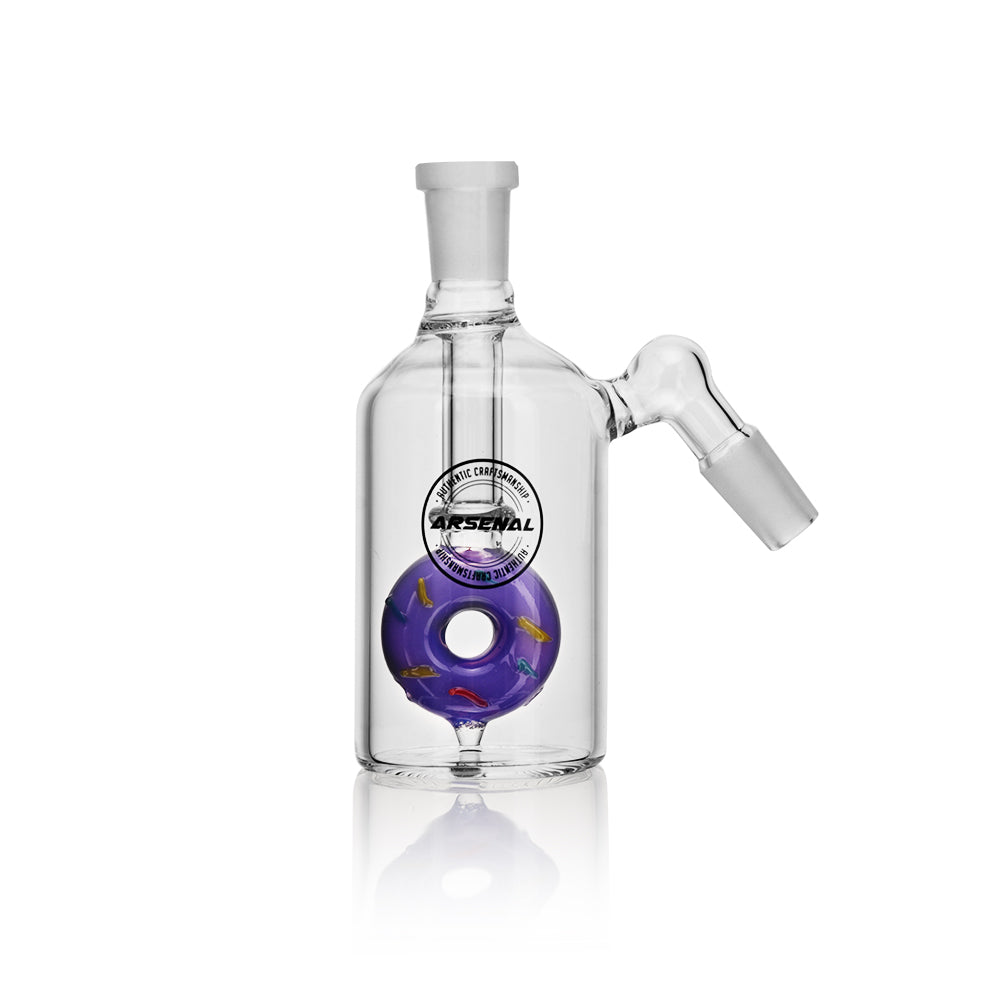 Arsenal 14mm 45 Degree Donut Perc Ash Catcher - Various Colours