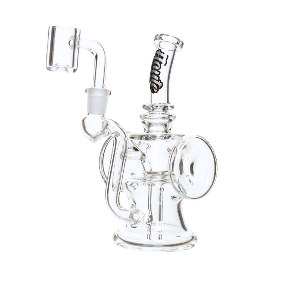 Haute 5" Dual Disc Recycler w/ 10mm Quartz Banger