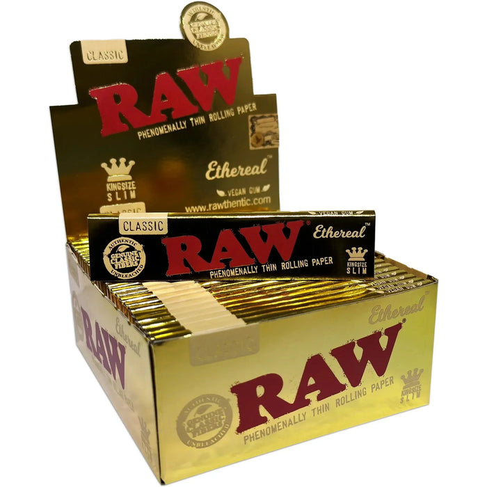 RAW King Size Slim Ethereal Ultra Thin Paper