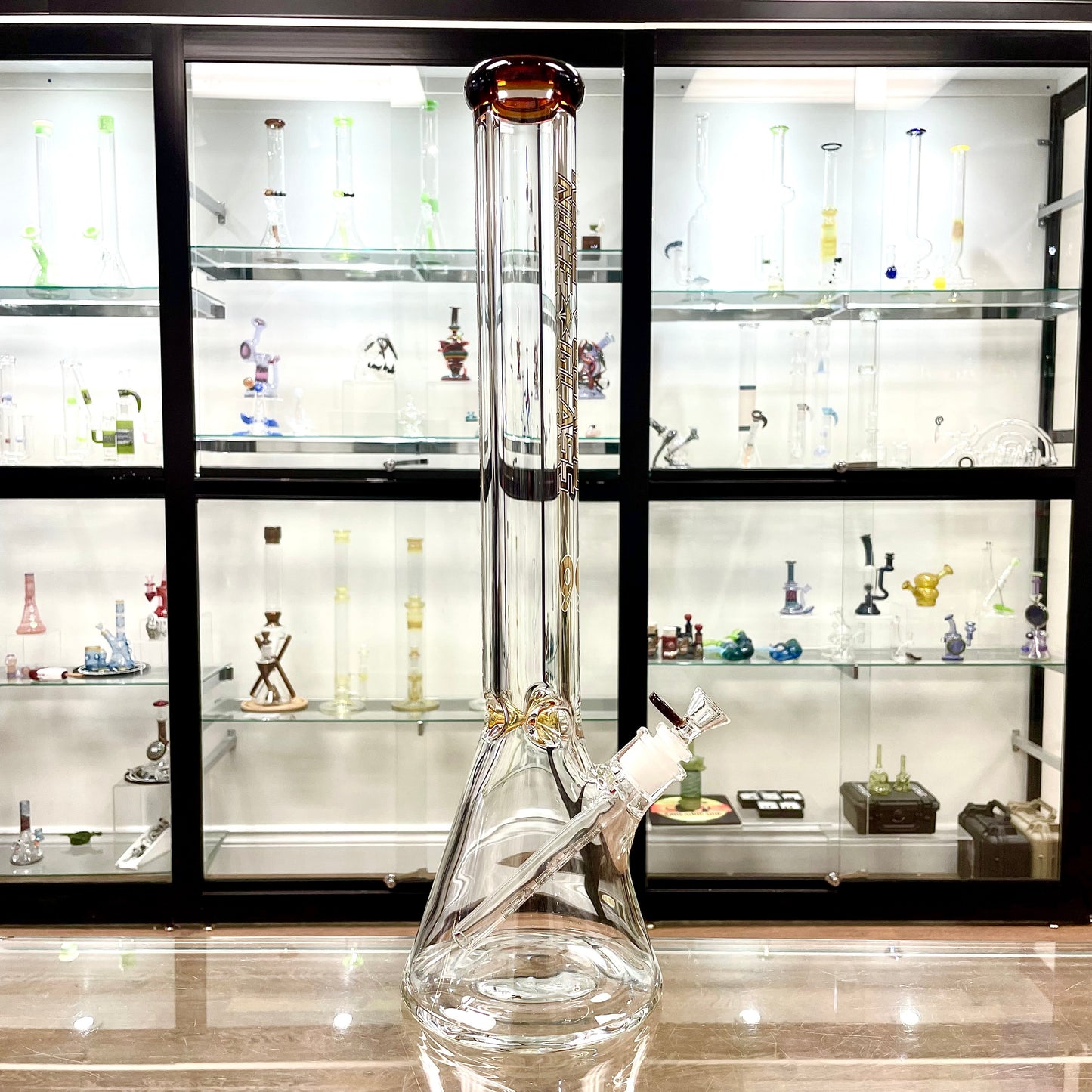 Nice Glass 18" 9mm Classic Beaker