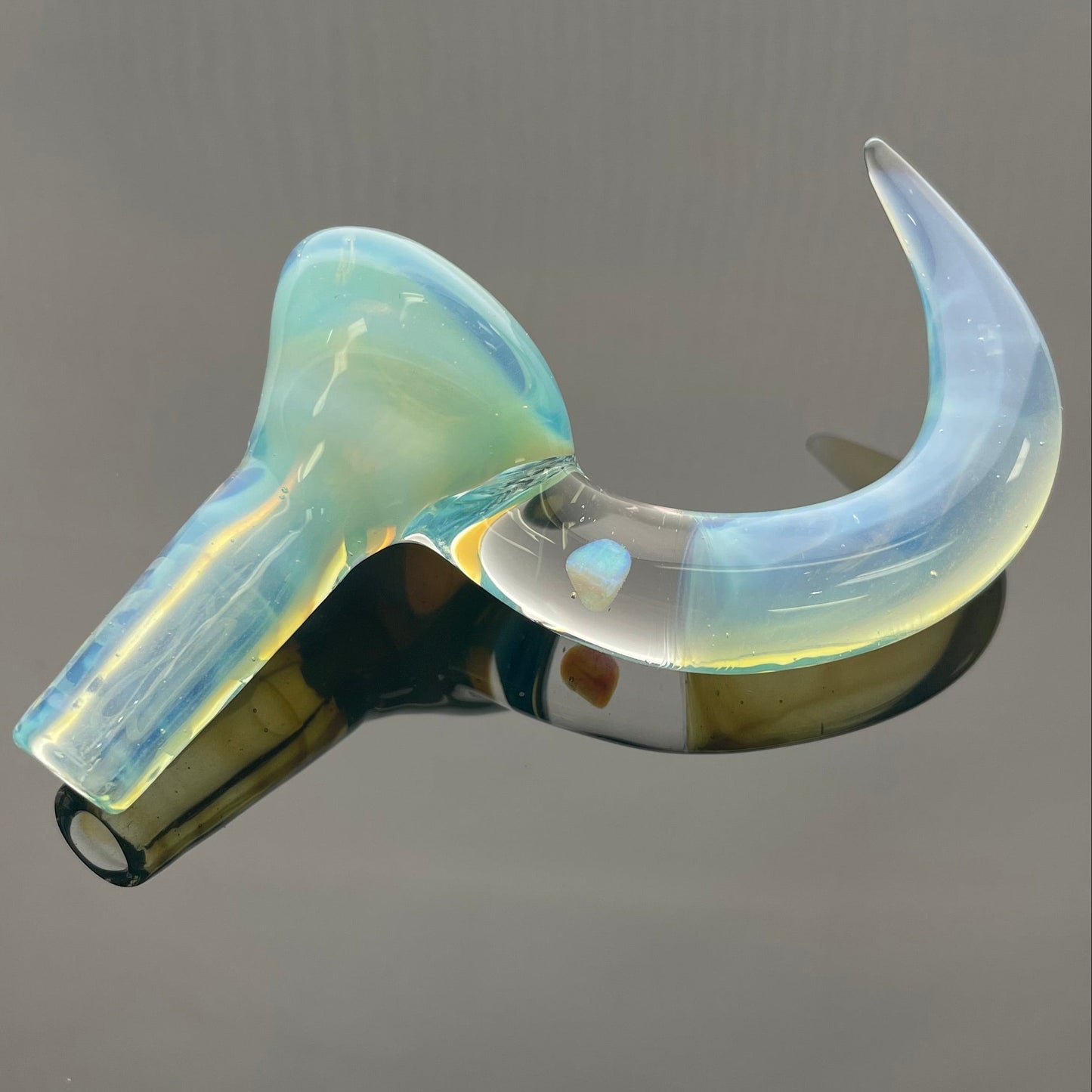 Kobb 14mm Fully Worked Bowl w/ Opal - #48