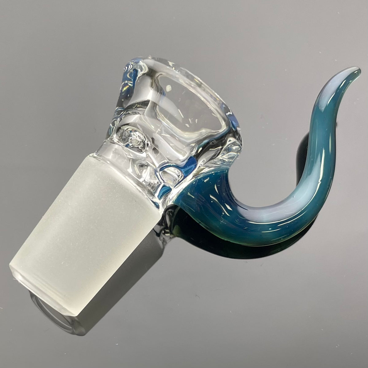 Discobox Clear Bowl w/ Horn 18mm 3 Hole