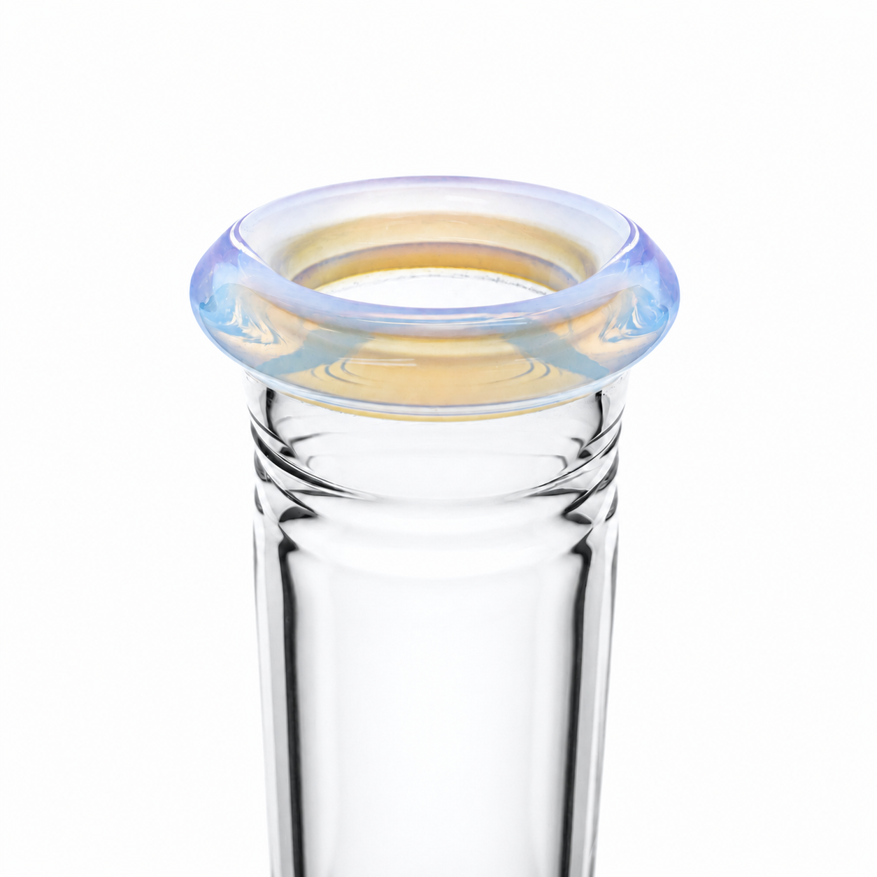 Jamms Full Accent Double Diamond Tube w/ Colour Band - Moonstone