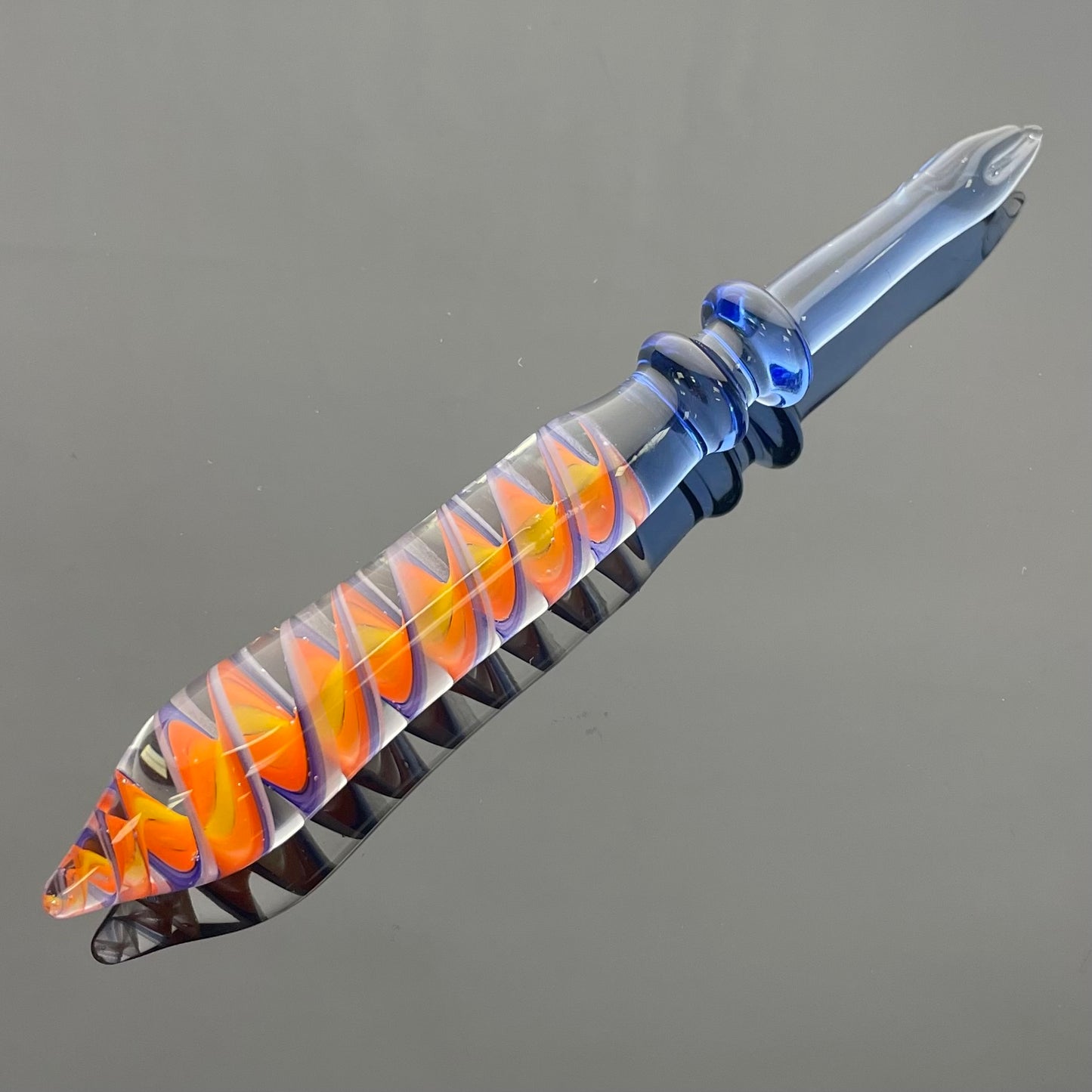 Mooks Glass 4.5" Cane Work Dabber w/ Spear Tip