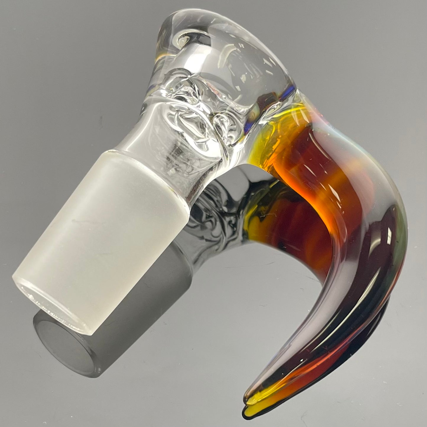 Green Belt Clear Horn Bowl 18mm 4 Hole