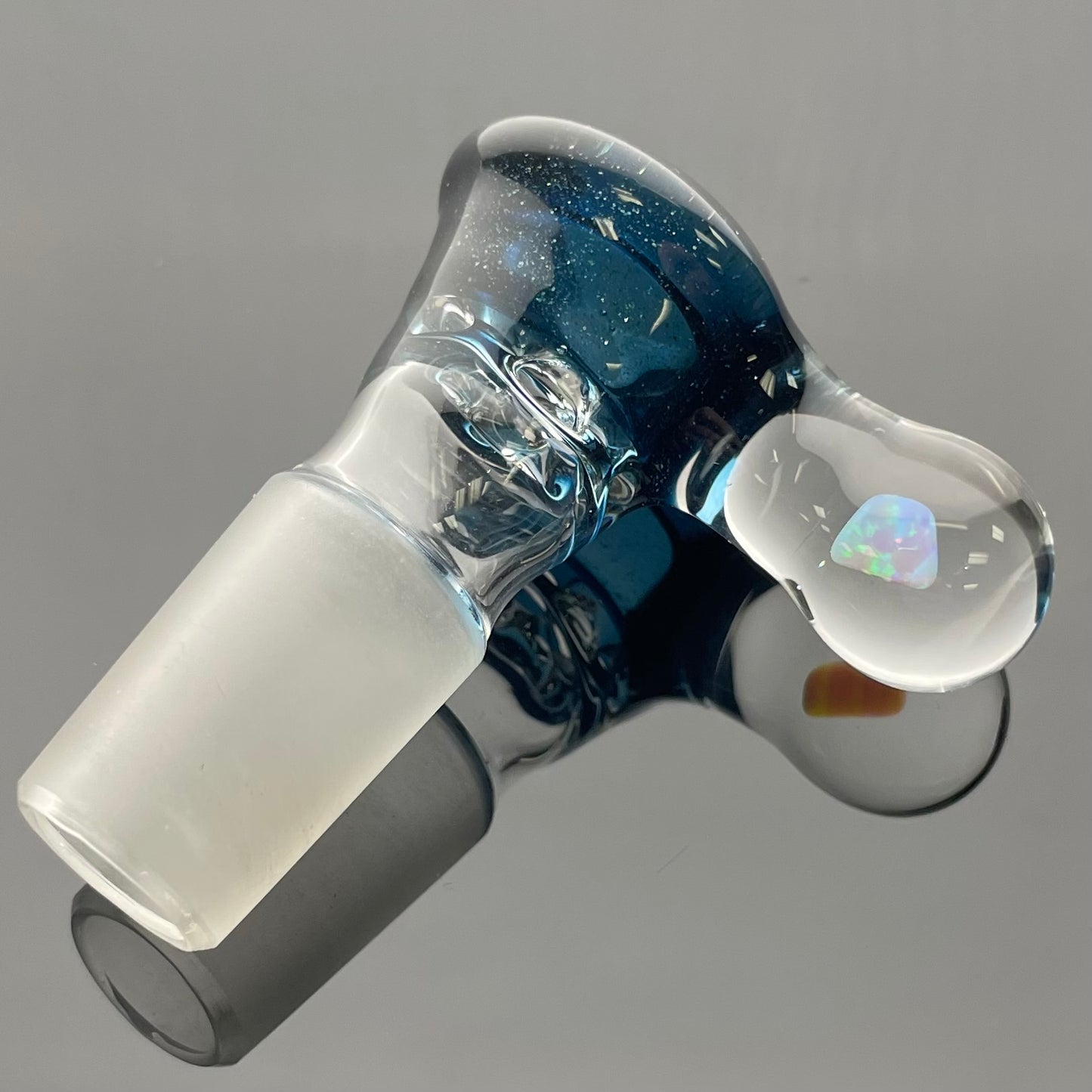 Green Belt Colour Accented Beaker - Heavy Blue Stardust