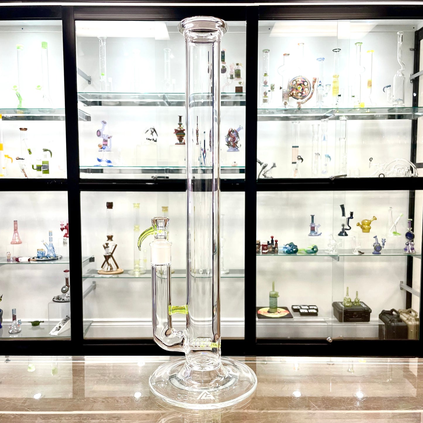 Gore Glass 44mm Partial Colour Accented Dual Stem