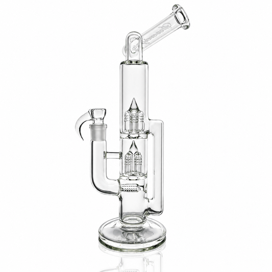 Sovereignty SideCar Treecycler G Line 9.5mm 6 Cut DownGrid to Inverted 4 to Inverted 4 Clear Tube