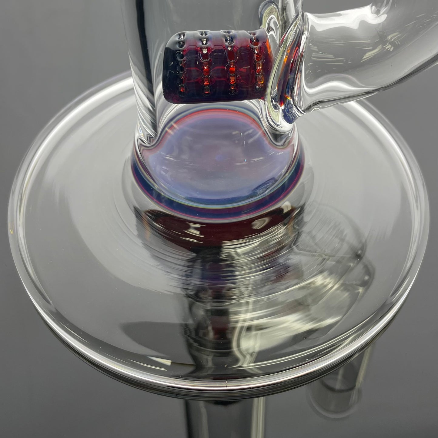 Green Belt Colour Accented Stemline Tube w/ Imperial - Amber Purple