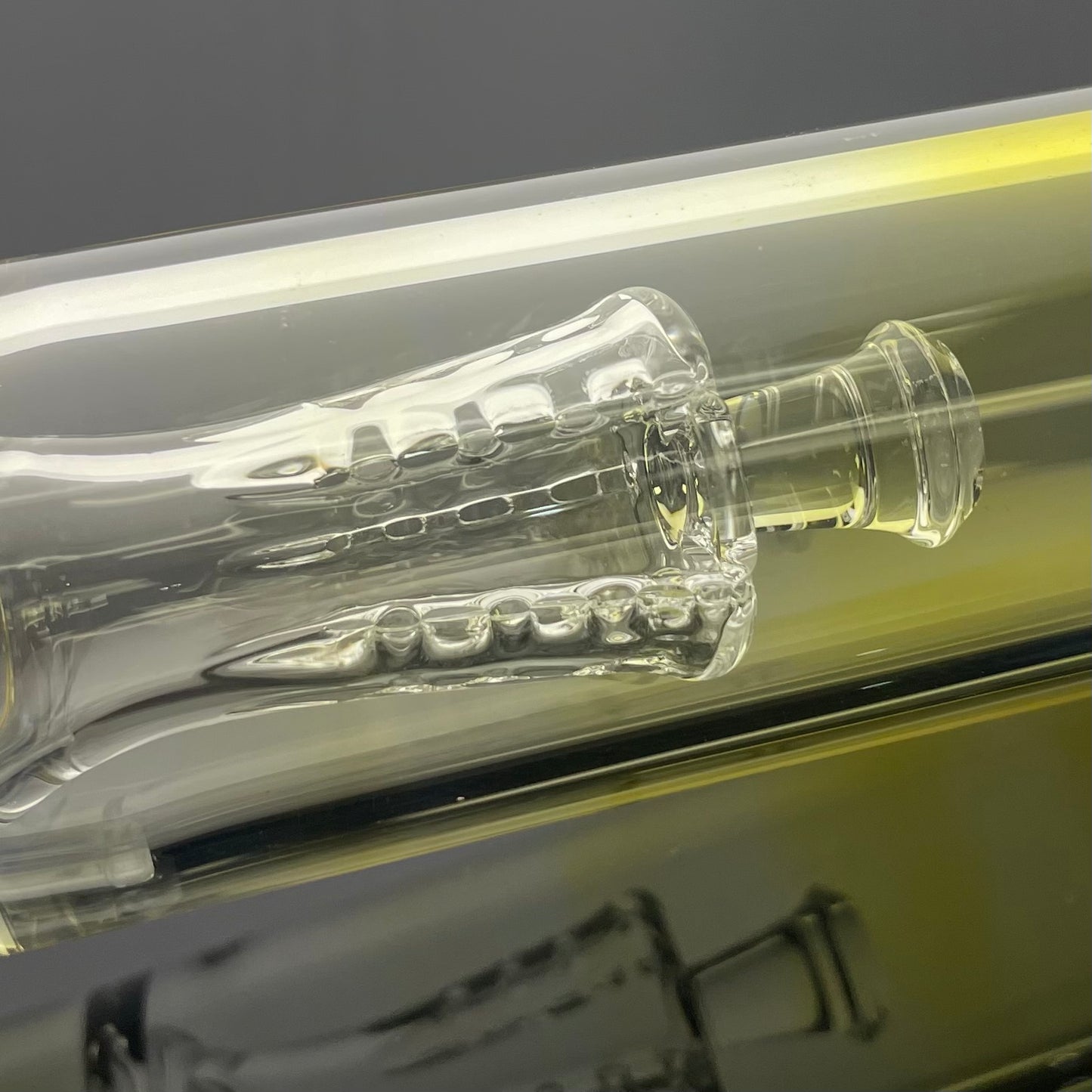 Jamms Clear & Fumed Pillar to Diamond Perc Tube