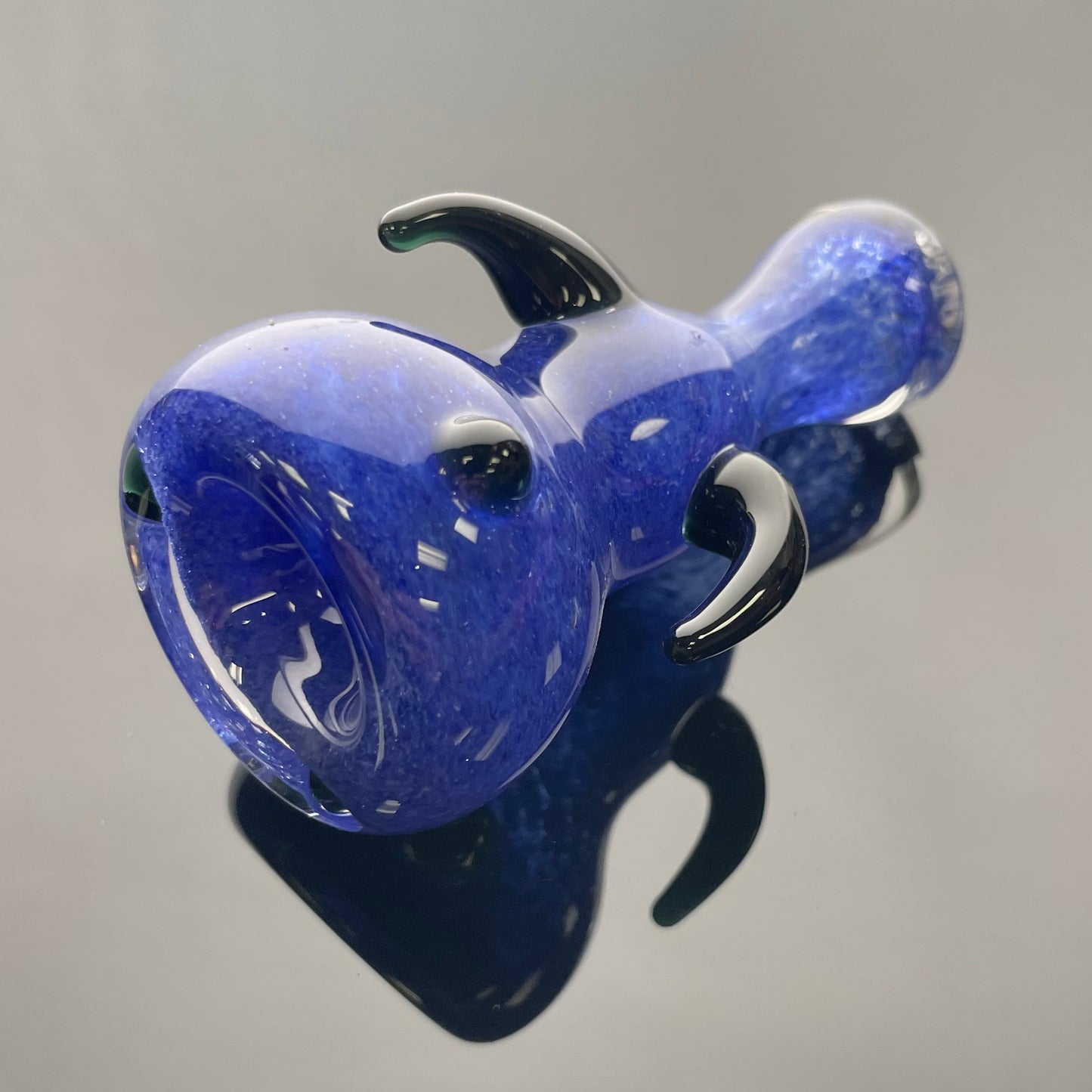 Vagabond Glass 3.5"Horned Chillum Hand Pipe