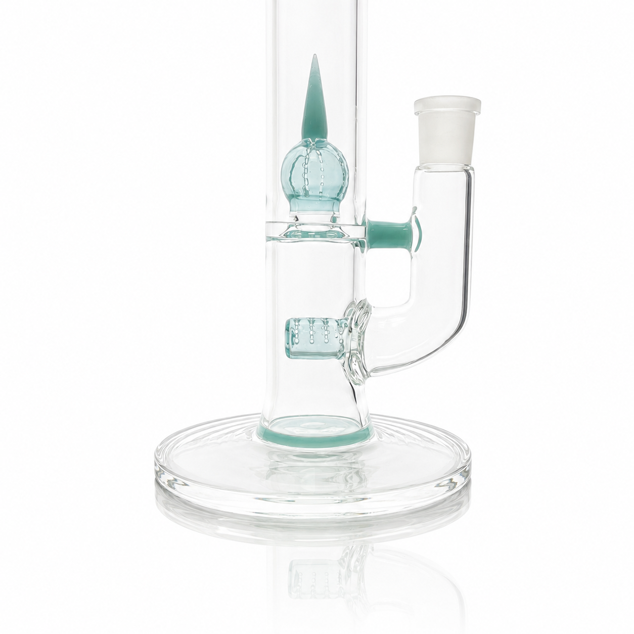 Green Belt Colour Accented Stemline Tube w/ Imperial - Aquamania