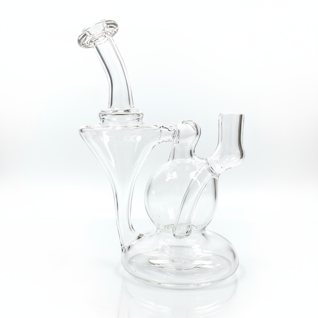 Mastah Glass 14mm Clear Recycler