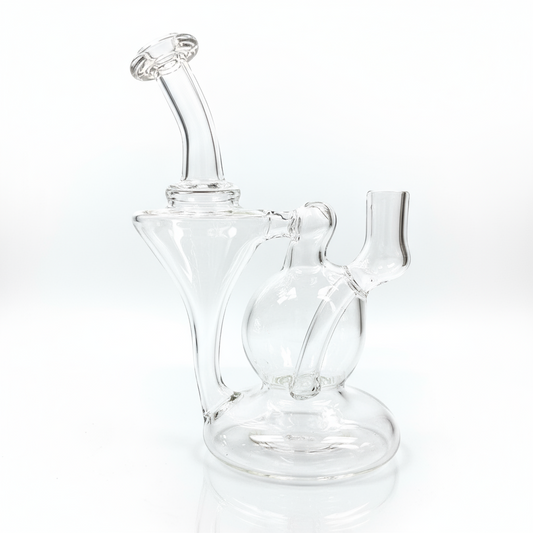 Mastah Glass 14mm Clear Recycler